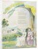 Elegy written in a Country Church-Yard, design 114 from 'The Poems of Thomas Gray', 1797-98 by William Blake
