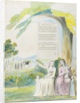 Elegy written in a Country Church-Yard, design 114 from 'The Poems of Thomas Gray', 1797-98 by William Blake