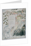 The Bard: A Pindaric Ode, design 57 from 'The Poems of Thomas Gray', 1797-98 by William Blake