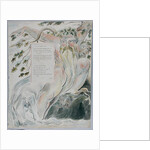 The Bard: A Pindaric Ode, design 57 from 'The Poems of Thomas Gray', 1797-98 by William Blake