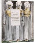 The Fatal Sisters, design 67 from 'The Poems of Thomas Gray', 1797-98 by William Blake