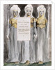 The Fatal Sisters, design 67 from 'The Poems of Thomas Gray', 1797-98 by William Blake