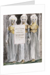 The Fatal Sisters, design 67 from 'The Poems of Thomas Gray', 1797-98 by William Blake
