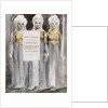 The Fatal Sisters, design 67 from 'The Poems of Thomas Gray', 1797-98 by William Blake