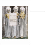 The Fatal Sisters, design 67 from 'The Poems of Thomas Gray', 1797-98 by William Blake
