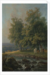 Horses and Cattle by a River, 1777 by George the Elder Barret
