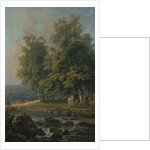 Horses and Cattle by a River, 1777 by George the Elder Barret