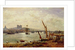 Rochester Cathedral and Castle, c.1820-30 by Frederick Nash