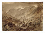 Mountain Landscape, Macugnaga, 1845 by John Ruskin