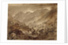 Mountain Landscape, Macugnaga, 1845 by John Ruskin