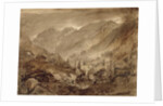 Mountain Landscape, Macugnaga, 1845 by John Ruskin