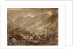 Mountain Landscape, Macugnaga, 1845 by John Ruskin