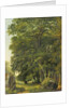A Wooded Landscape by Ramsay Richard Reinagle