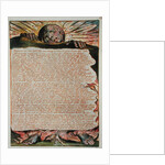 Repose on me... plate 62 from 'Jerusalem the Emmanation of the Great Albion', 1804-20 by William Blake