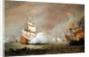 Sea Battle of the Anglo-Dutch Wars, c.1700 by Willem van de the Younger Velde