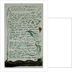 Earth's Answer by William Blake
