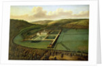 The Southeast Prospect of Hampton Court, Herefordshire, c.1699 by Leonard Knyff