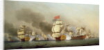 Vice Admiral Sir George Anson's Victory off Cape Finisterre, 1749 oil on canvas) by Samuel Scott
