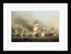 Vice Admiral Sir George Anson's Victory off Cape Finisterre, 1749 oil on canvas) by Samuel Scott