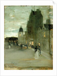 Street in Oban, Night by James Guthrie