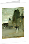 Street in Oban, Night by James Guthrie