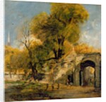 Harnham Gate, Salisbury, c.1820-21 by John Constable