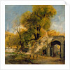 Harnham Gate, Salisbury, c.1820-21 by John Constable