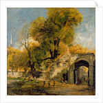 Harnham Gate, Salisbury, c.1820-21 by John Constable