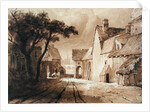 Study of Old Buildings by Samuel Palmer