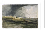 At Hailsham, Sussex: A Storm Approaching, 1821 by Samuel Palmer