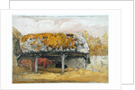 A Cow Lodge with a Mossy Roof, c.1829 by Samuel Palmer