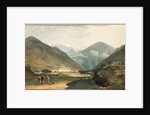 The Former Winter Capital of Bhutan at Punakha Dzong, 1783 by Samuel Davis