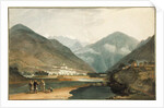 The Former Winter Capital of Bhutan at Punakha Dzong, 1783 by Samuel Davis