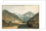 The Former Winter Capital of Bhutan at Punakha Dzong, 1783 by Samuel Davis