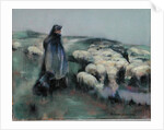 A Shepherdess, c.1890-95 by William Kennedy