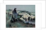 A Shepherdess, c.1890-95 by William Kennedy