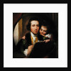 The Artist and his son Raphael, c.1773 by Benjamin West