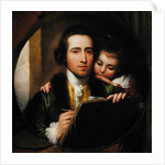The Artist and his son Raphael, c.1773 by Benjamin West