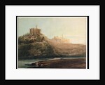Warkworth Castle, Northumberland, c.1798 by Thomas Girtin