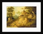 The Banks of the Ganges, c.1820-30 by William Daniell