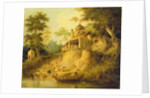 The Banks of the Ganges, c.1820-30 by William Daniell