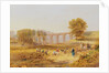 Corby Viaduct, the Newcastle and Carlisle Railway, 1836 by John Wilson Carmichael