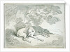 Greyhounds Asleep, by Thomas Rowlandson