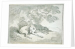Greyhounds Asleep, by Thomas Rowlandson
