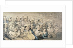 An Audience at Drury Lane Theatre by Thomas Rowlandson