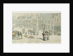 The High Street on Market day, Newport, Isle of Wight, c.1797-1800 by Thomas Rowlandson