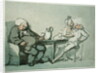 The Doctor Overcame by Thomas Rowlandson