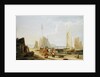 A Harbour Scene in the Isle of Wight, looking towards the Needles, 1824 by George Vincent