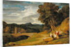 An Italianate Landscape by John White Abbott