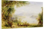 View on the Hudson River, c.1840-45 by Thomas Creswick